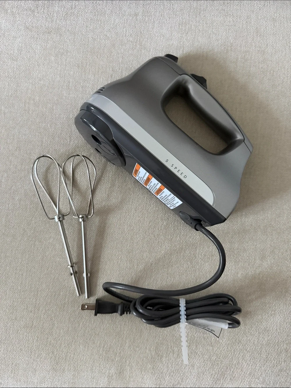 KitchenAid Ultra Power 5-Speed Hand Mixer Contour Silver